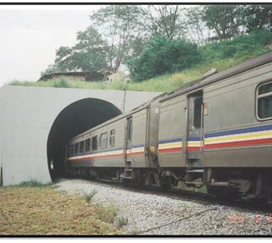 Tunnel for Malaysian Railways – Malaysia.